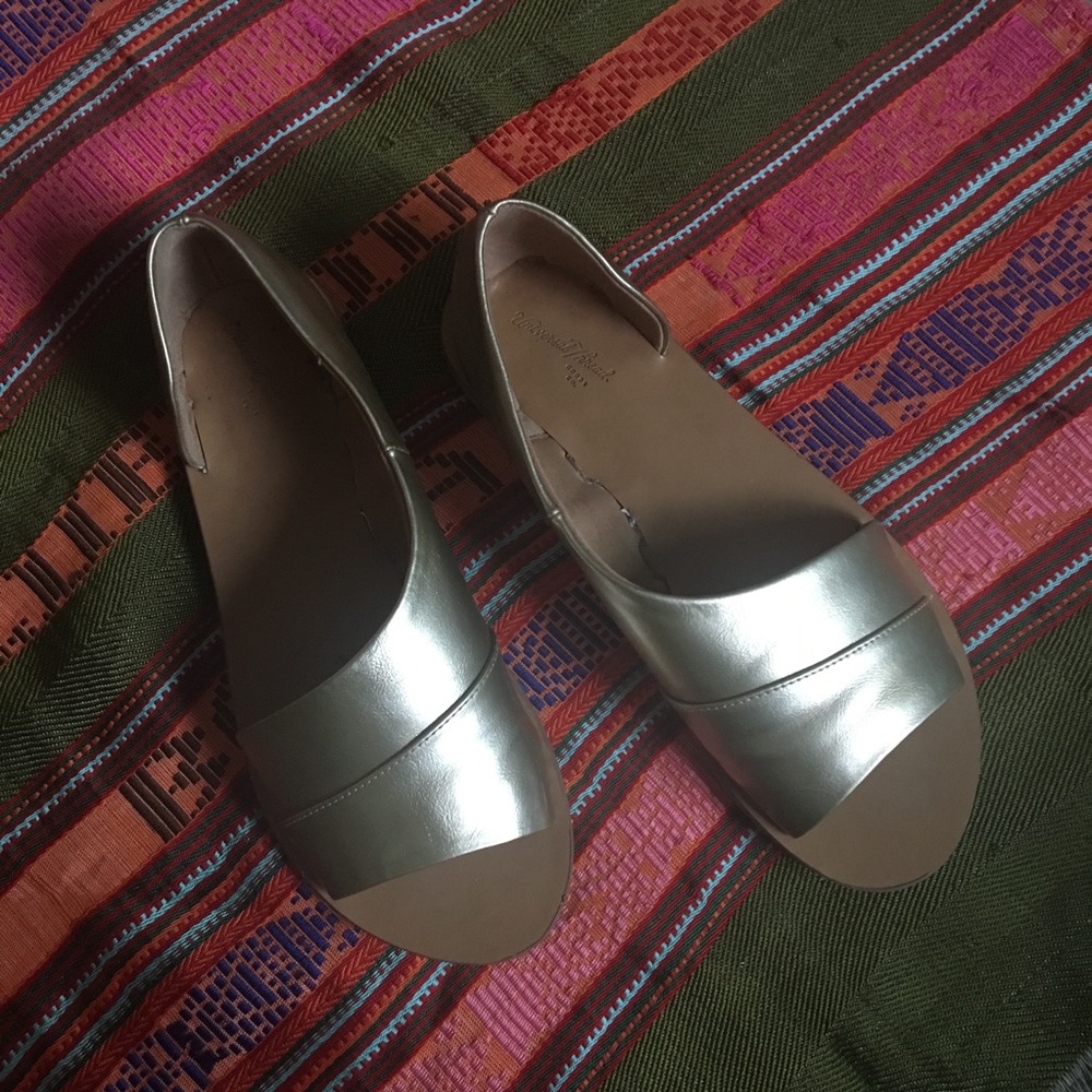 Gold D’orsay Sandals
